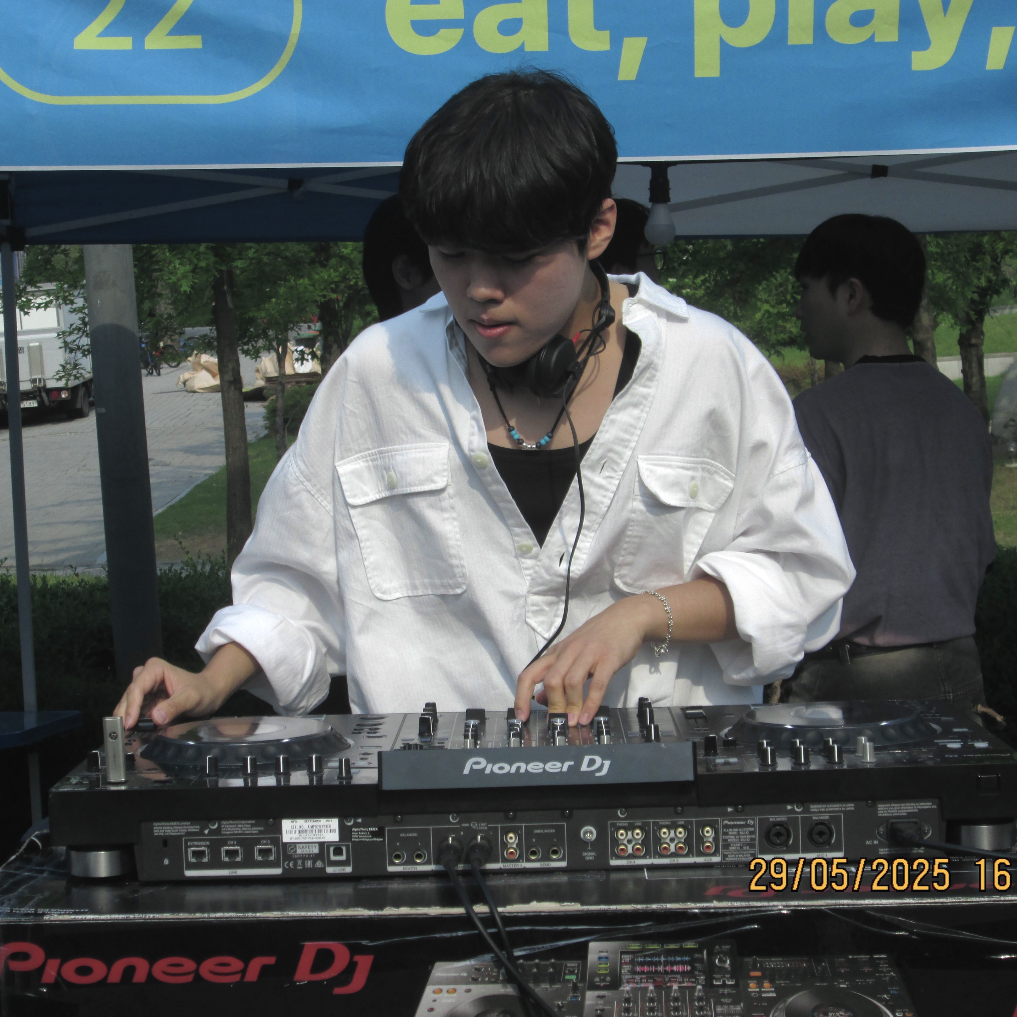 DJing at Yonsei